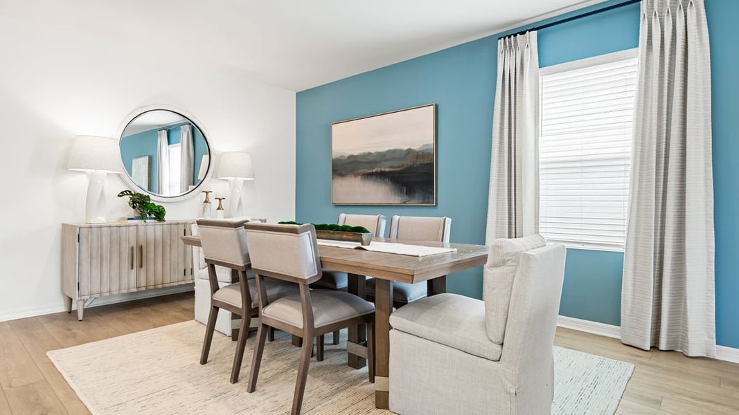 Furnished interior in a model home at Solena in North Fort Myers (Image 31).