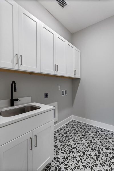 Furnished interior in a model home at The Shoal in Santa Rosa Beach (Image 25).