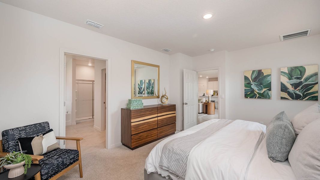 Furnished interior in a model home at Port St. Lucie Spot Lots in Port St. Lucie (Image 25).