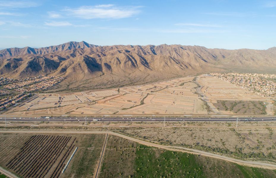 Site preparation and early development at Upper Canyon in Phoenix, AZ (Image 33).