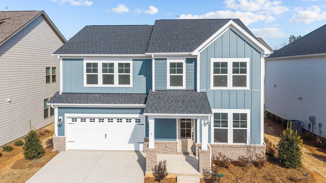 The Burton Plan in Lakeside Glen by DBR Homes in York, SC