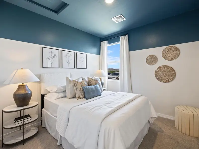 Furnished interior in a model home at Vineyards at Cottonwood in Cottonwood (Image 9).