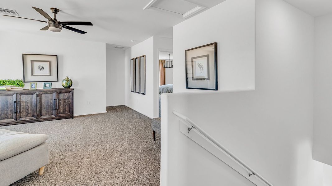 Furnished interior in a model home at Blackhawk in Tucson (Image 25).