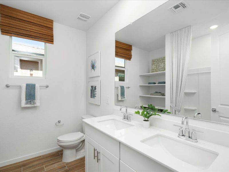 Kitchen in Lark Floorplan at Silva Farms