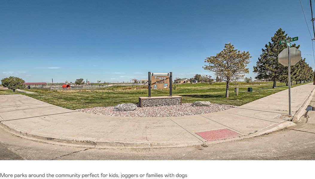 Trupp Park monument sign