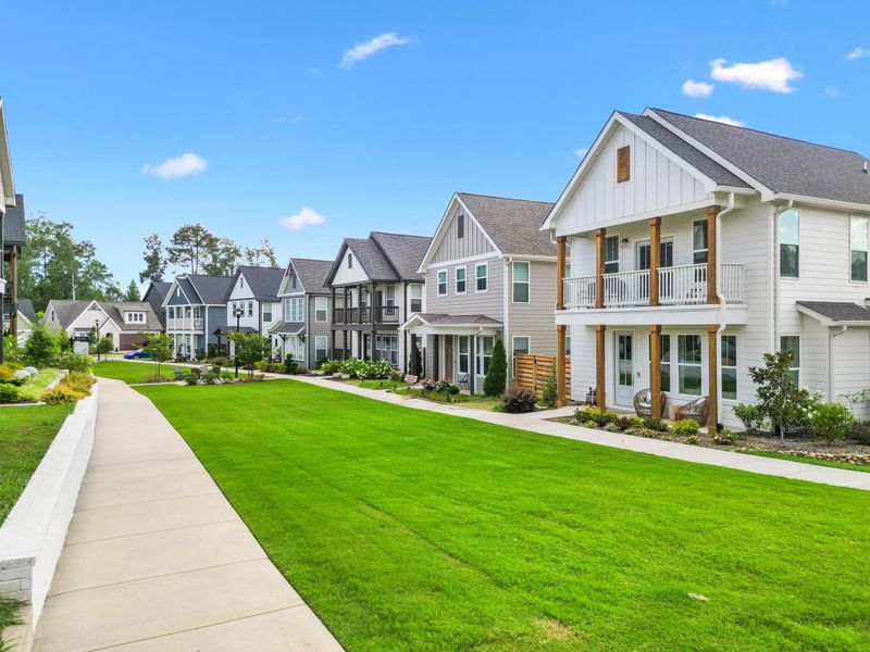 Front exterior of a home in the Heritage Walk community, located in Chattanooga, TN (Image 12).