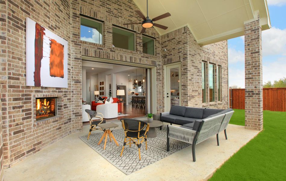 The Oakley III Covered Patio The Oakley III Covered Patio