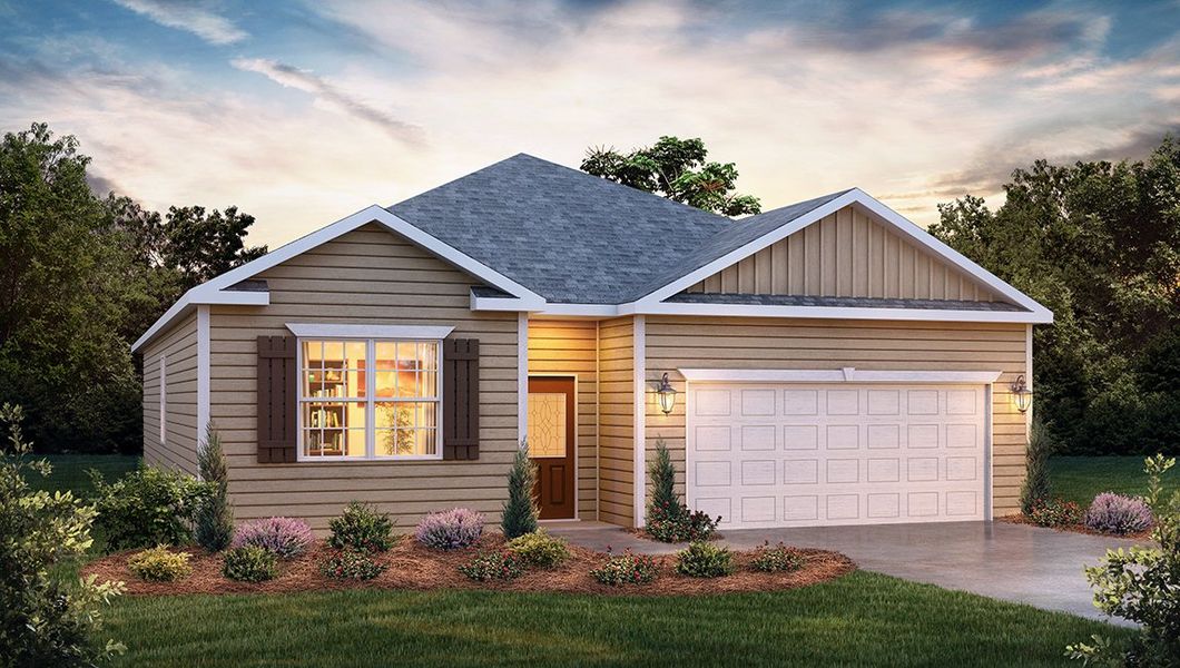 Front exterior of a home in the Foxbank community, located in Gray Court, SC (Image 10).