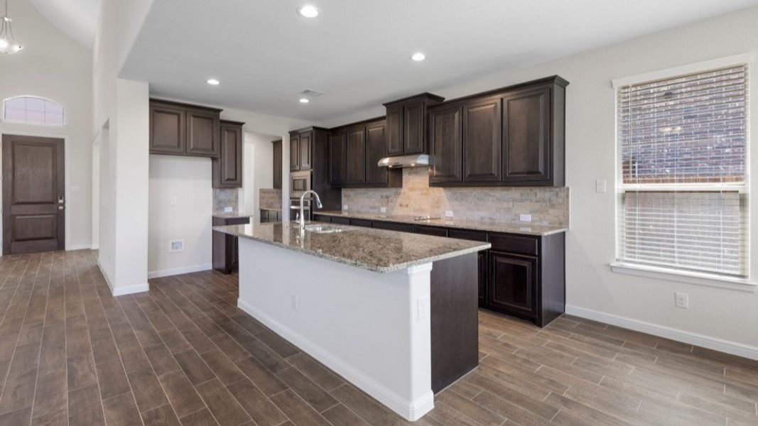 Furnished interior in a model home at Eden Ranch in Arlington (Image 6).
