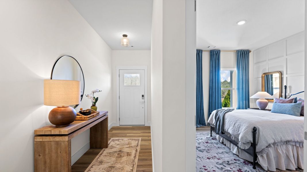 Furnished interior in a model home at Hawks Landing in Apison (Image 6).