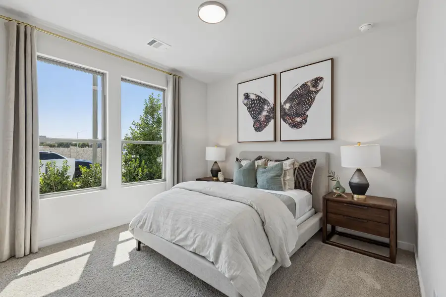 Furnished interior in a model home at Cibolo Hills West in Fort Worth (Image 10).