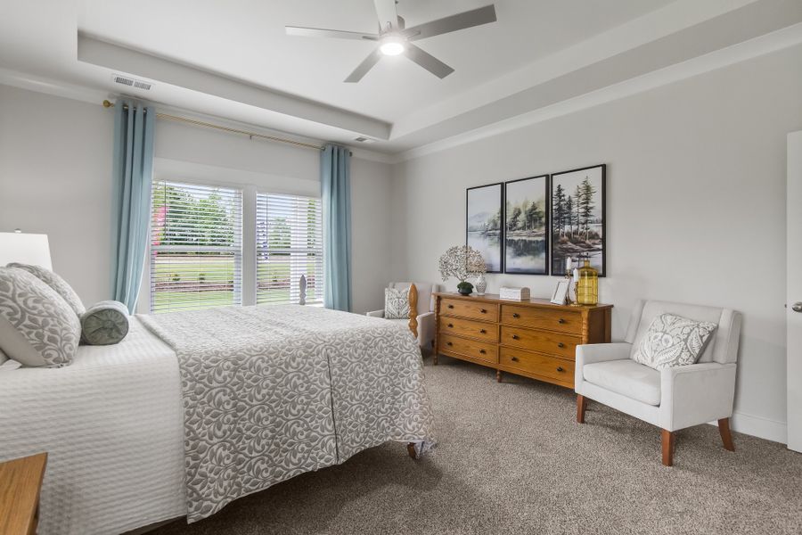 Furnished interior in a model home at Foxbank in Gray Court (Image 33). Furnished interior in a model home at Foxbank in Gray Court (Image 33).