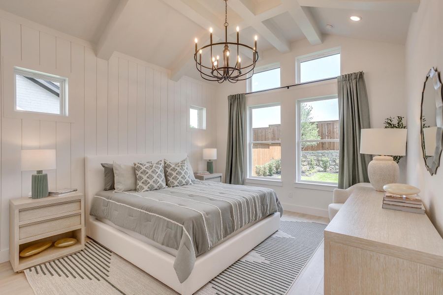 Furnished interior in a model home at Ten Mile Creek in Celina (Image 65).