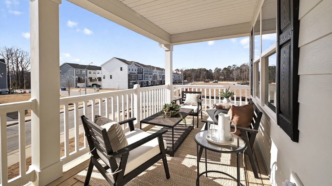 Exterior details of a home in Madden West, Fuquay Varina (Image 6).