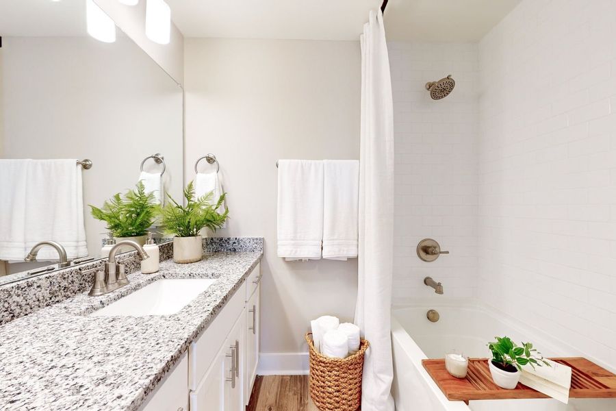 Furnished interior in a model home at Dry Creek Village in Goodlettsville (Image 15).