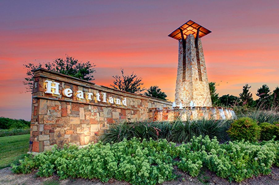 Front exterior of a home in the Heartland community, located in Heartland, TX (Image 37). Front exterior of a home in the Heartland community, located in Heartland, TX (Image 37).