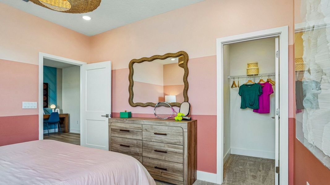 Furnished interior in a model home at Ardisia Park in New Smyrna Beach (Image 63).