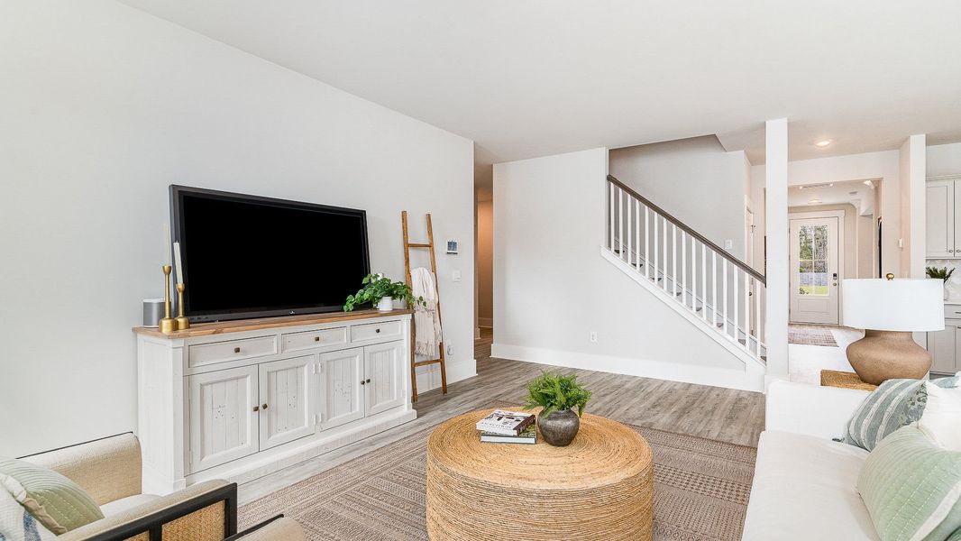 Furnished interior in a model home at Old Chapin Reserve in Lexington (Image 10). Furnished interior in a model home at Old Chapin Reserve in Lexington (Image 10).