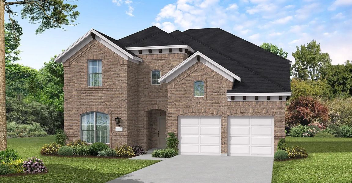 Front exterior of a home in the Ramble 50' community, located in Celina, TX (Image 19).
