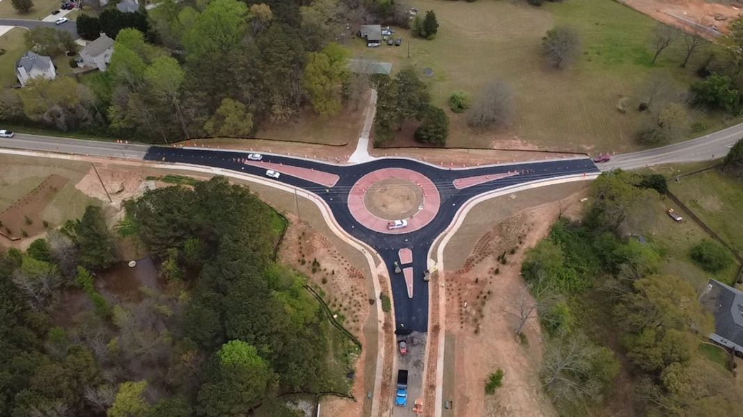 Site preparation and early development at Savannah Lakes in Hiram, GA (Image 63).