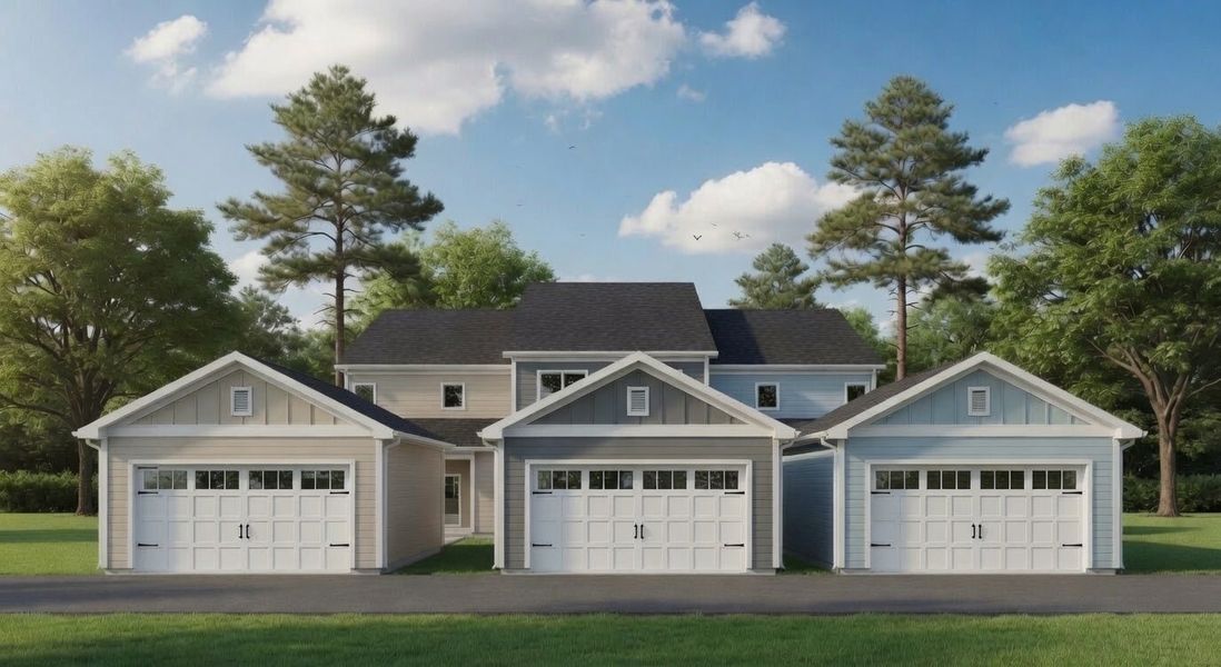 Front exterior of a home in the Legacy Lakes Townes community, located in Aberdeen, NC (Image 3). Front exterior of a home in the Legacy Lakes Townes community, located in Aberdeen, NC (Image 3).