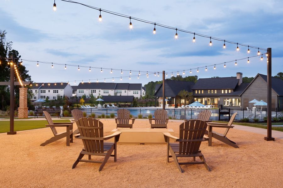 Furnished interior in a model home at Sweetbrier in Durham (Image 10). Furnished interior in a model home at Sweetbrier in Durham (Image 10).