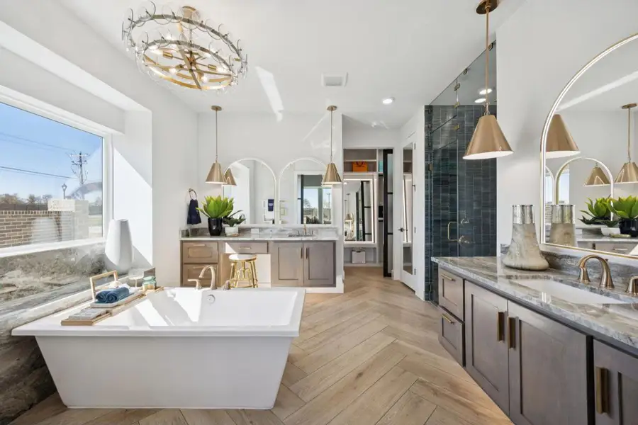 Furnished interior in a model home at Grand Estates of Anna in Anna (Image 15).