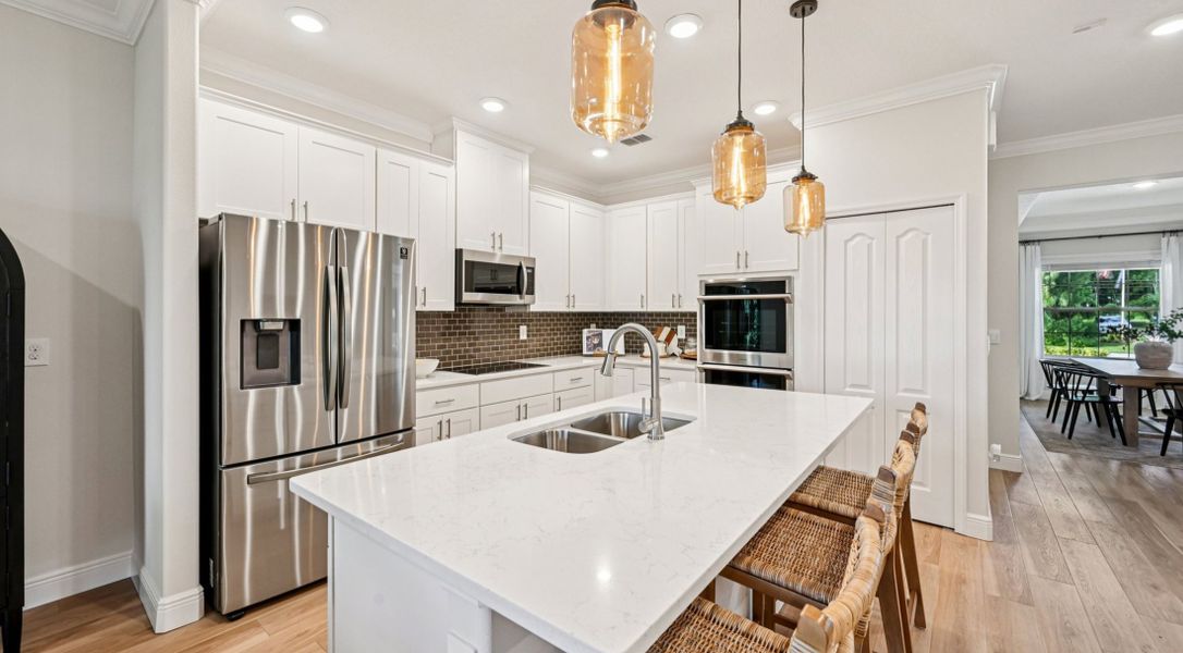 Furnished interior in a model home at Englewood in Englewood (Image 3).