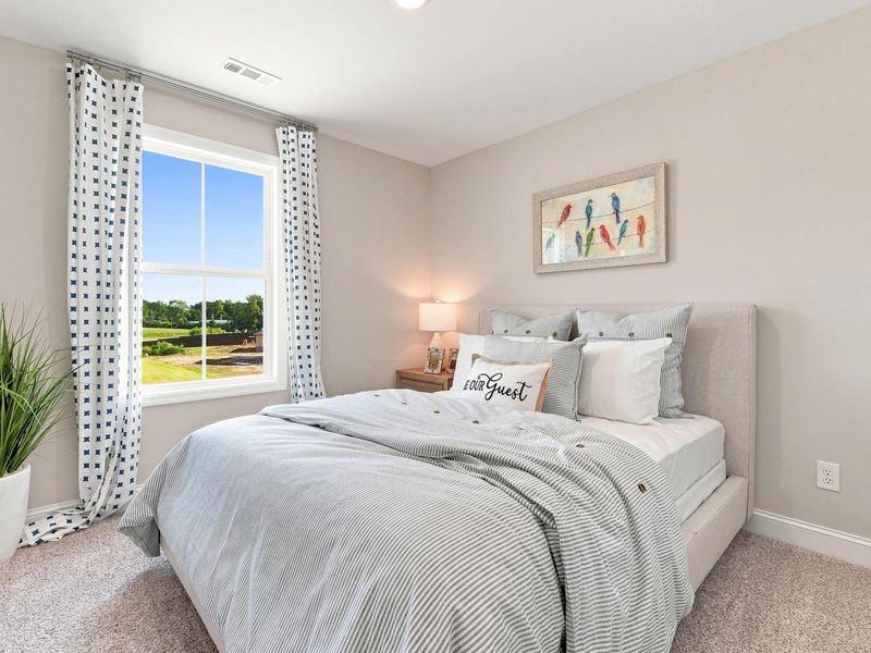 Furnished interior in a model home at Bailey Park in Fayetteville (Image 35).