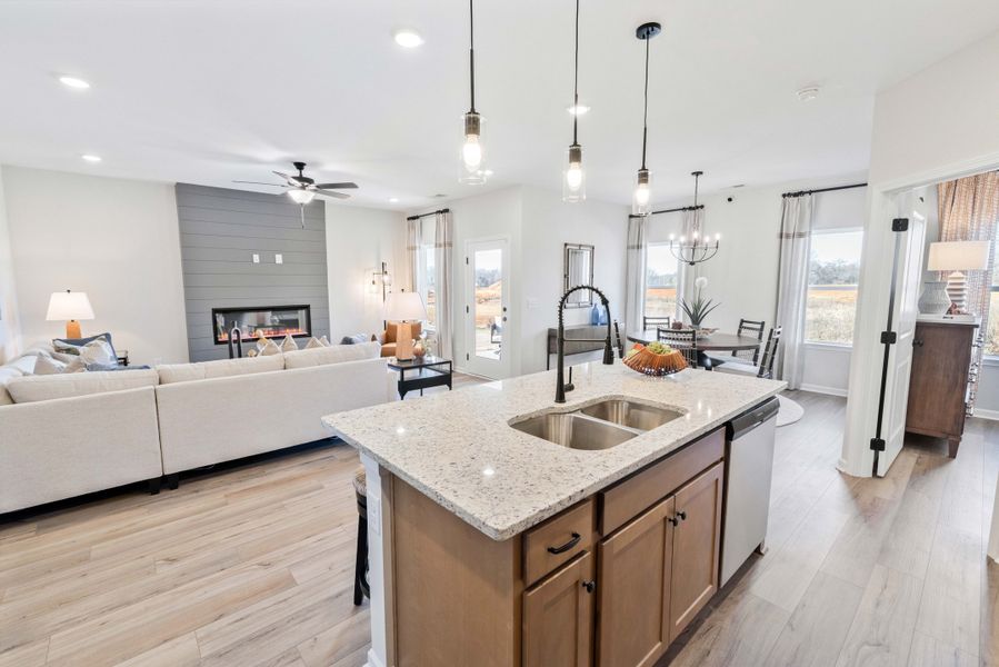 The Langford Kitchen, Living & Dining