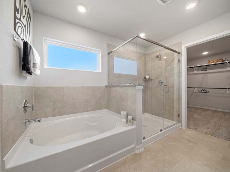 Furnished interior in a model home at Windmill Estates in Magnolia (Image 23).