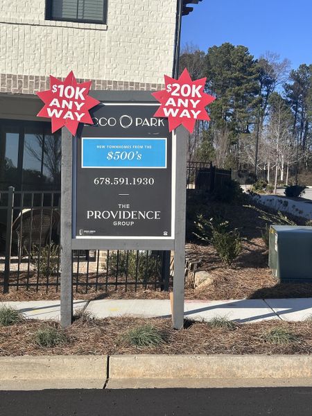 Discover stylish townhomes from the $500s in Ecco Park by The Providence Group, Alpharetta, GA.