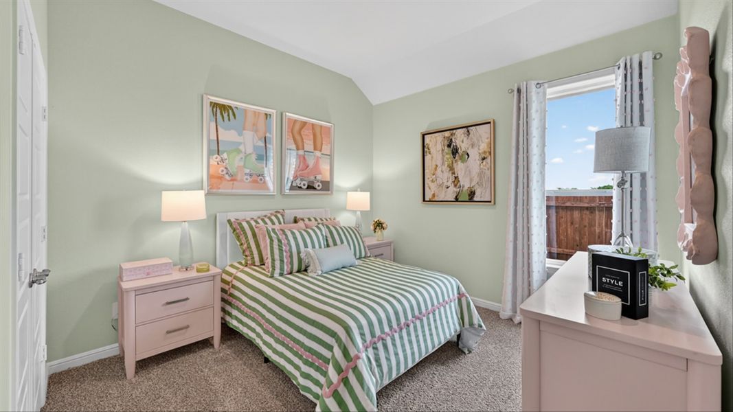 Furnished interior in a model home at Lakeview Pointe in Grand Prairie (Image 42).