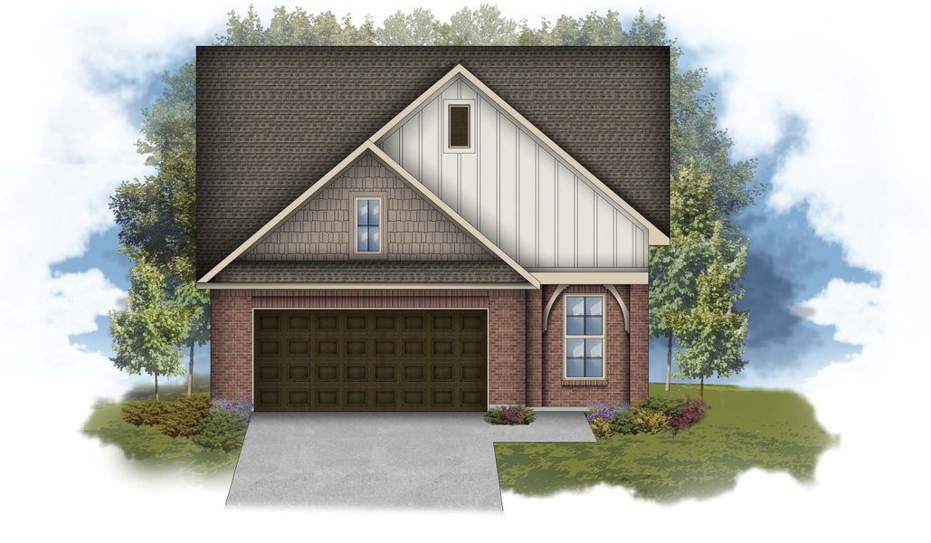 Architectural rendering of home exteriors planned for The Greens at Legacy Townhomes in Springfield, TN (Image 9). Architectural rendering of home exteriors planned for The Greens at Legacy Townhomes in Springfield, TN (Image 9).