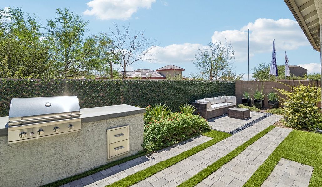 Exterior details of a home in Coronet at Gladden Farms, Marana (Image 47).