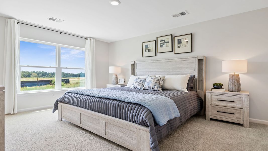 Furnished interior in a model home at Cedar Gap in Fountain Inn (Image 20). Furnished interior in a model home at Cedar Gap in Fountain Inn (Image 20).