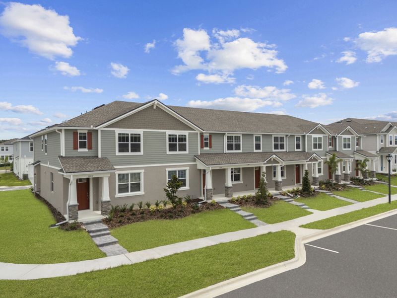Front exterior of a home in the Gardenia Reserve community, located in Apopka, FL (Image 29). Front exterior of a home in the Gardenia Reserve community, located in Apopka, FL (Image 29).