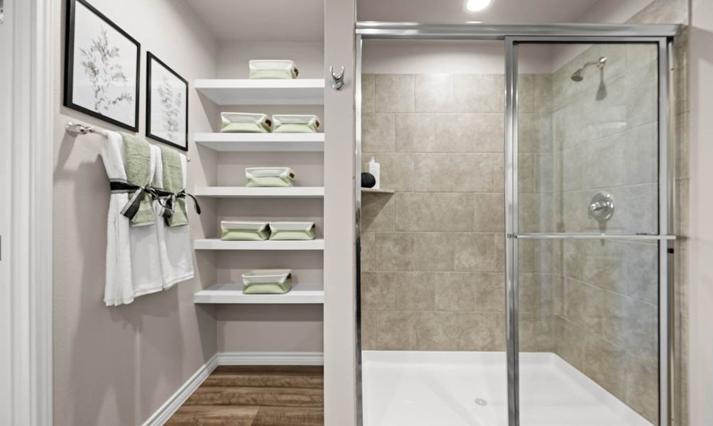 Furnished interior in a model home at David Estates in Portland (Image 29). Furnished interior in a model home at David Estates in Portland (Image 29).