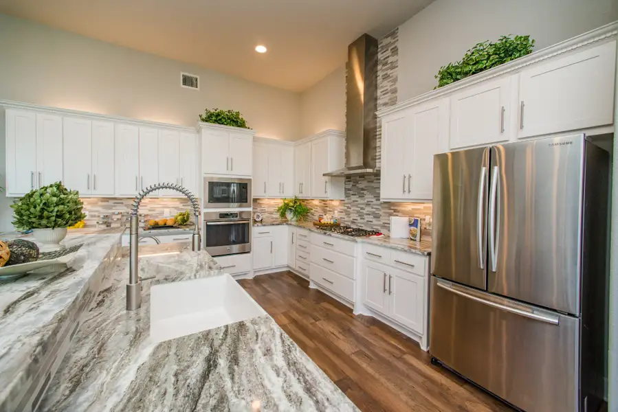 Furnished interior in a model home at Highland Estates in San Antonio (Image 8). Furnished interior in a model home at Highland Estates in San Antonio (Image 8).