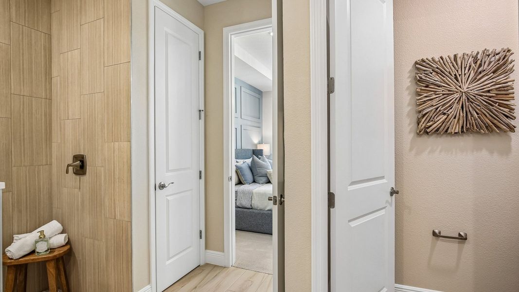 Furnished interior in a model home at Hammock at Two Rivers in Zephyrhills (Image 77).