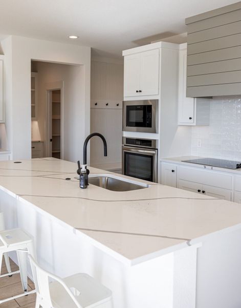 Furnished interior in a model home at Callan Village in San Antonio (Image 10).