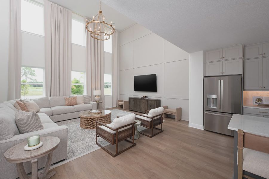 Furnished interior in a model home at Sunbrooke in St. Cloud (Image 12). Furnished interior in a model home at Sunbrooke in St. Cloud (Image 12).