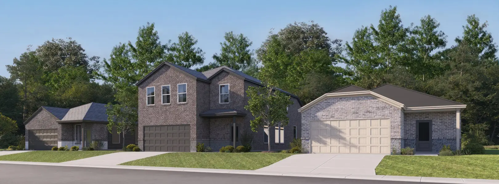 Grove Core Eventide 3 Side Brick Streetscape 2of2 Grove Core Eventide 3 Side Brick Streetscape 2of2