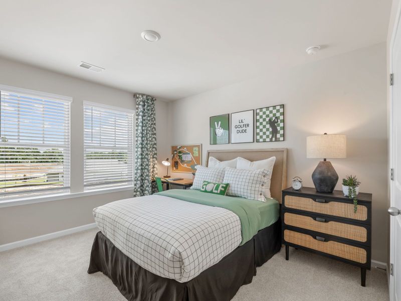 Furnished interior in a model home at Northwoods at Mirror Lake in Villa Rica (Image 17).