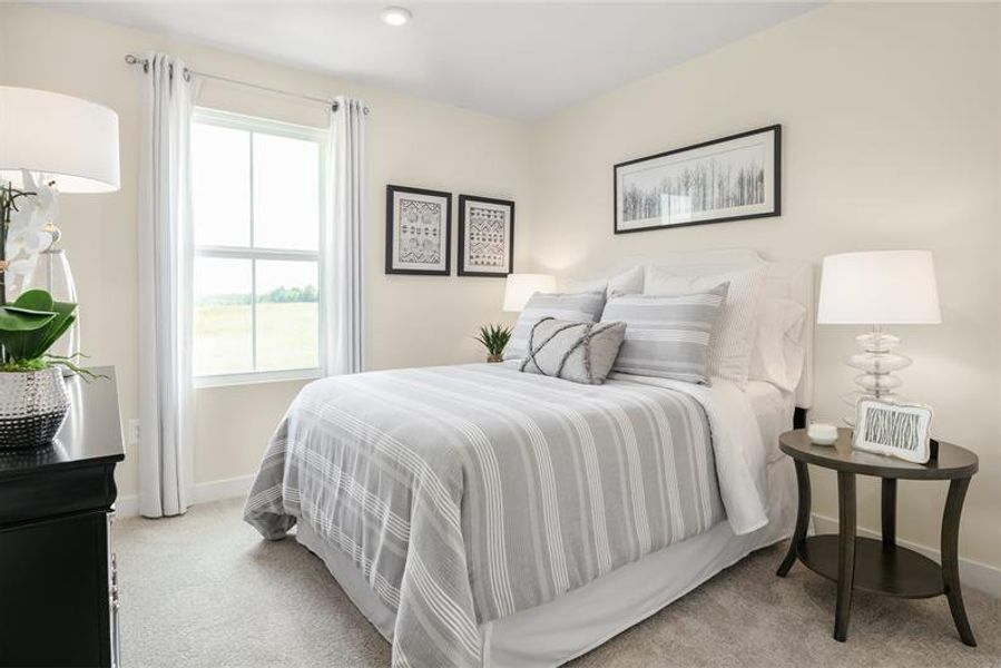 Room to grow with spaces suited for kids, guests, or a home office.