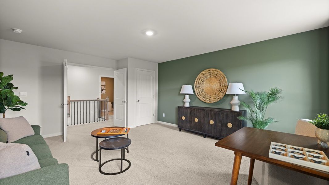 Furnished interior in a model home at Hamptons at Riverwood East in Dallas (Image 20). Furnished interior in a model home at Hamptons at Riverwood East in Dallas (Image 20).