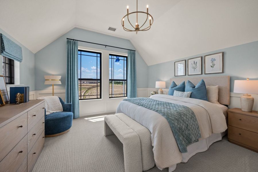 Furnished interior in a model home at Park Hills in Rockwall (Image 26). Furnished interior in a model home at Park Hills in Rockwall (Image 26).