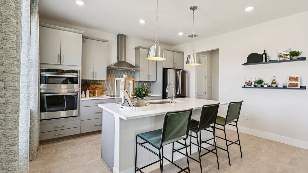 Furnished interior in a model home at Lakeside at Satilla in St. Cloud (Image 16).