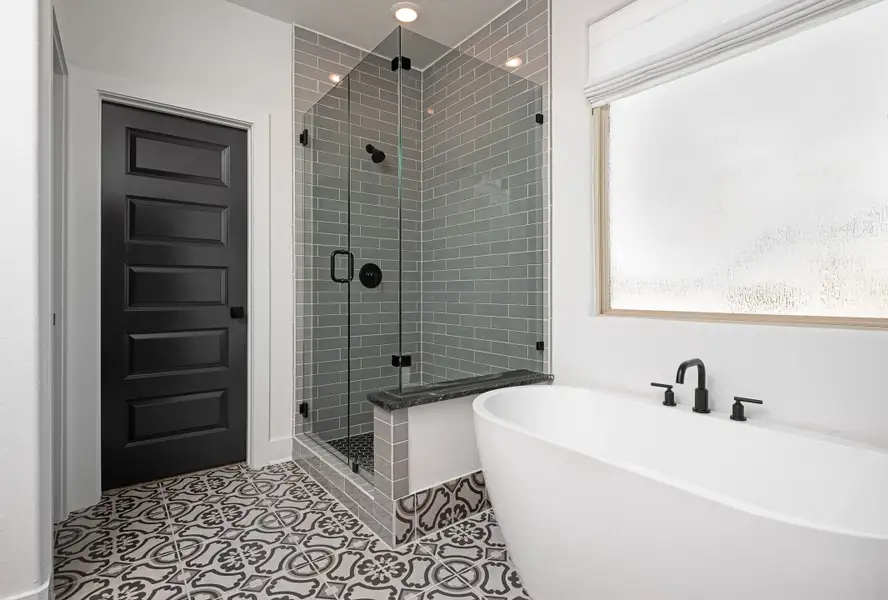 Furnished interior in a model home at Megan's Landing 50's in Castroville (Image 12).