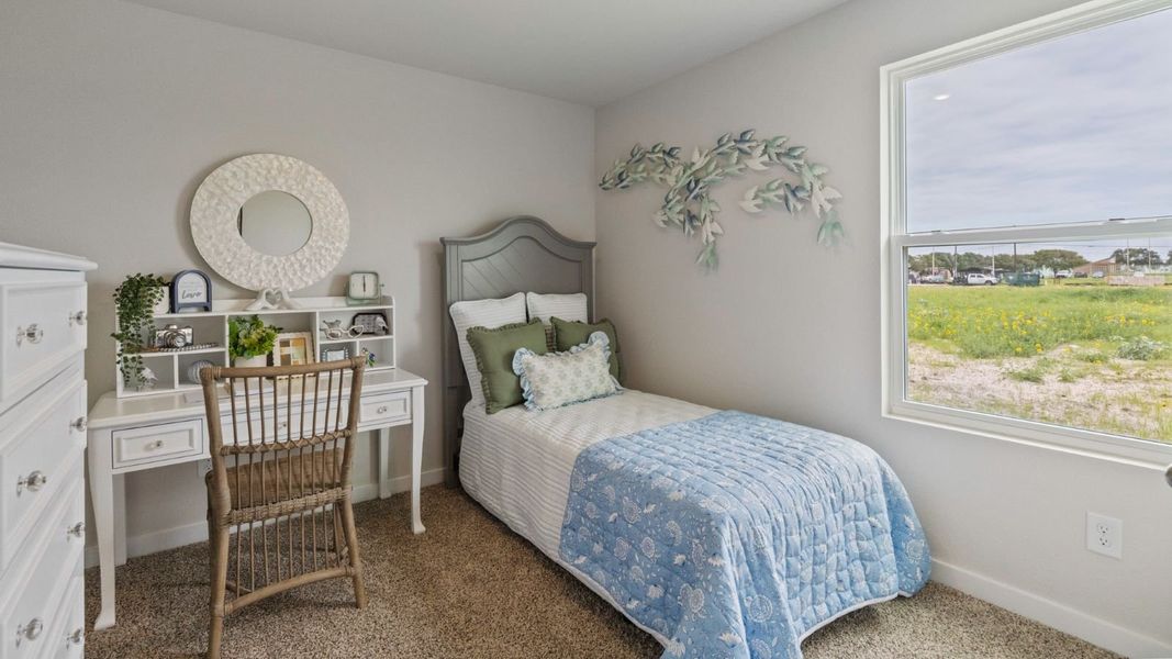 Furnished interior in a model home at Waldron Estates in Corpus Christi (Image 16). Furnished interior in a model home at Waldron Estates in Corpus Christi (Image 16).